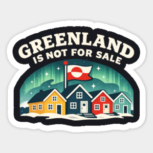 Greenland Is Not For Sale Magnet