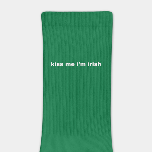 Kiss Me I'm Irish by Creatifly Graphic Tees