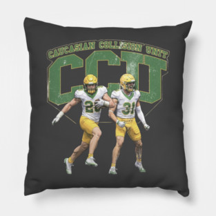 Caucasian Collision Unit Pillow