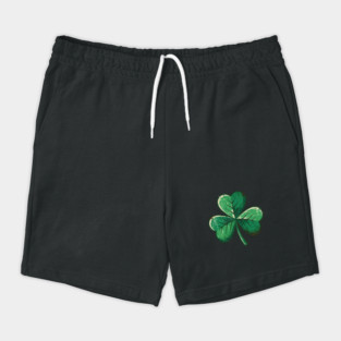 Vintage Shamrock Clover Leaf Lucky Charm Shorts