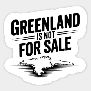 Greenland is Not for Sale Sticker