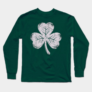 Vintage Shamrock Long Sleeve T-Shirt