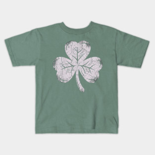 Vintage Shamrock Kids T-Shirt