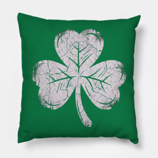 Vintage Shamrock Pillow