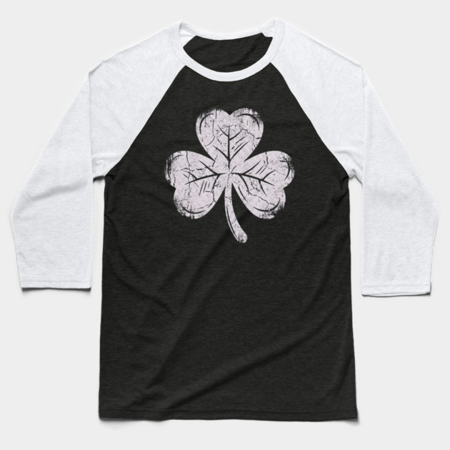 Vintage Shamrock Baseball T-Shirt by Creatifly Graphic Tees