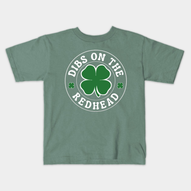 Dibs On The Redhead Kids T-Shirt by Creatifly Graphic Tees