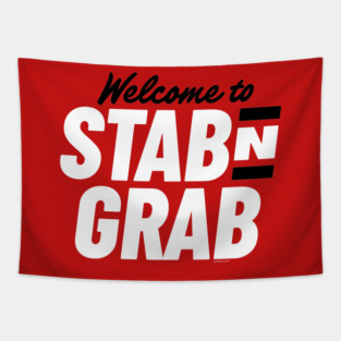 Stab N Grab Tapestry