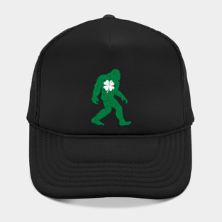 St Patricks Day Bigfoot Sasquatch Shamrock Hat