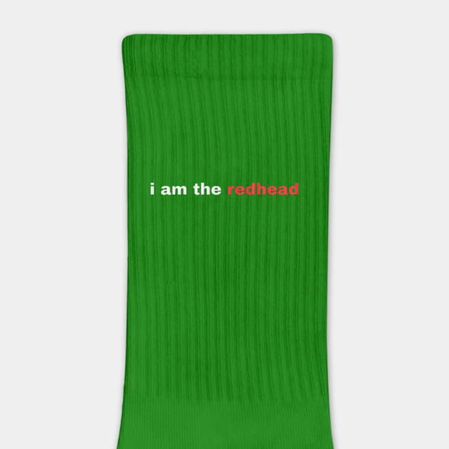 I Am the Redhead Dibs On The Redhead St Patricks Day by Creatifly Graphic Tees