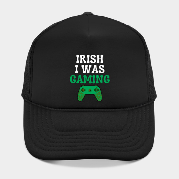 Irish I Was Gaming Funny St Patricks Day Gamer by Creatifly Graphic Tees