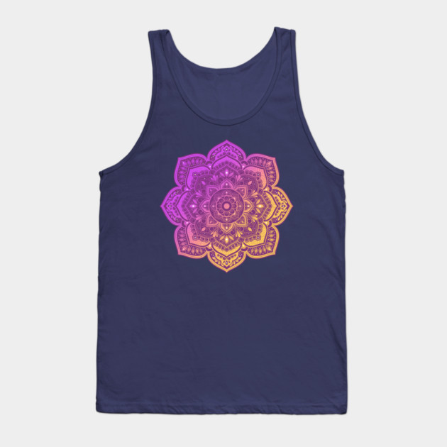 Solaria Mandala Tank Top by Amy Cohas Design