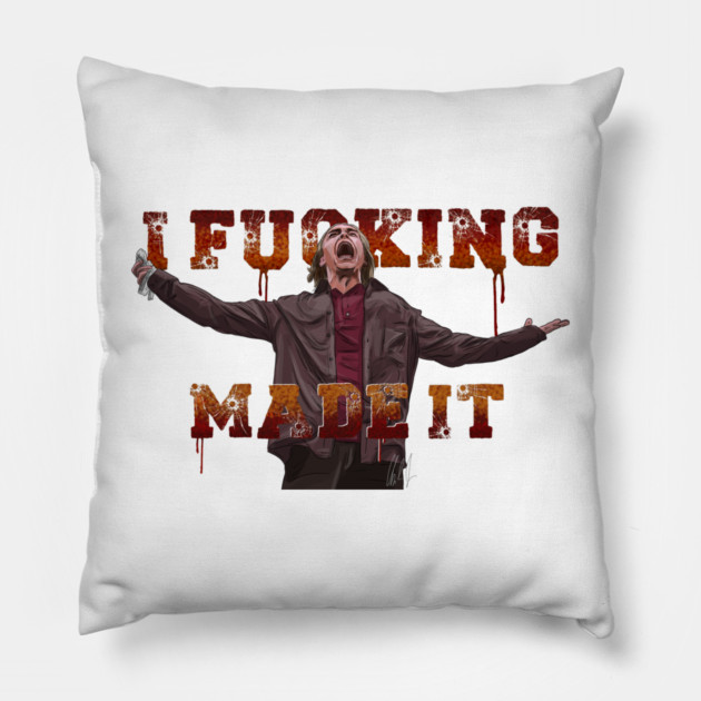 Cabin Fever: I F***ing Made It Pillow by 51Deesigns