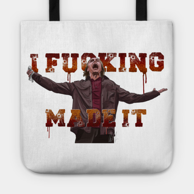 Cabin Fever: I F***ing Made It Tote by 51Deesigns