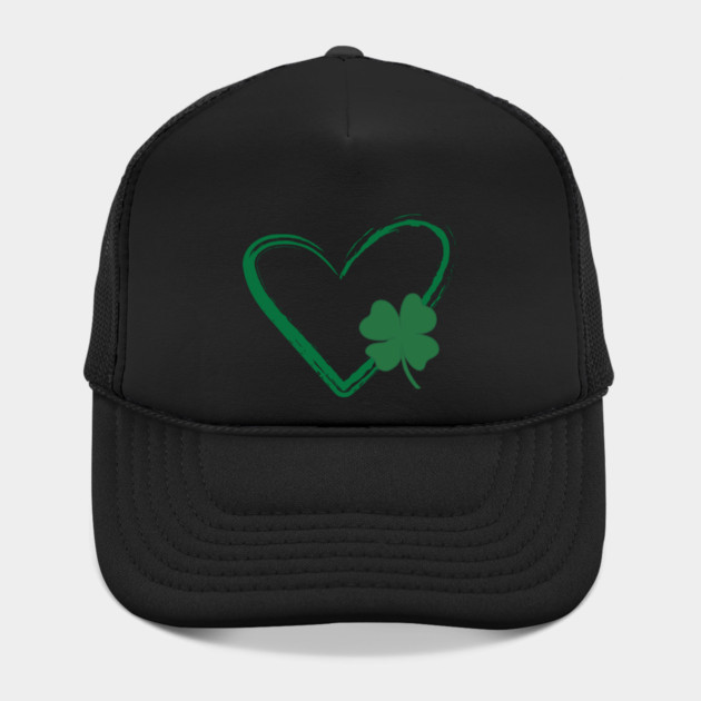 Lucky Shamrock Heart by Creatifly Graphic Tees