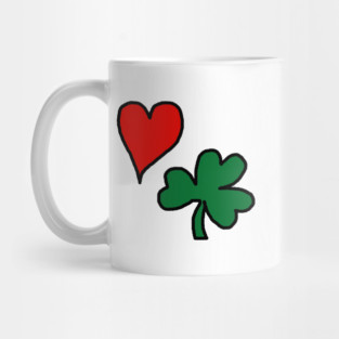 Valentine's Day St Patrick's Day Mug