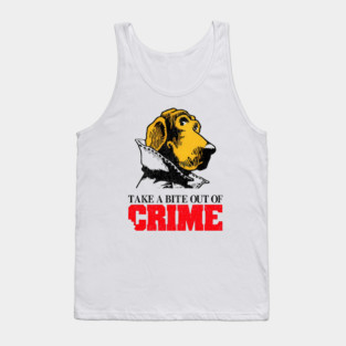 McGruff the Crime Dog - Take A Bite Out Of Crime Tank Top