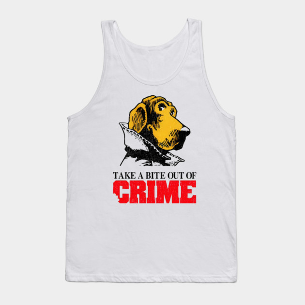 McGruff the Crime Dog - Take A Bite Out Of Crime Tank Top by nicklower