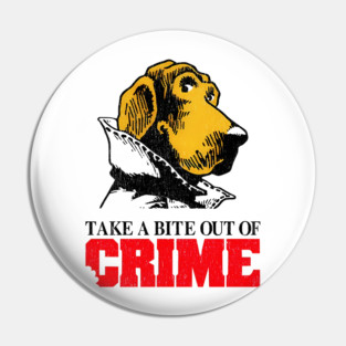 McGruff the Crime Dog - Take A Bite Out Of Crime Pin