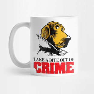 McGruff the Crime Dog - Take A Bite Out Of Crime Mug