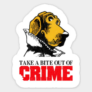 McGruff the Crime Dog - Take A Bite Out Of Crime Magnet