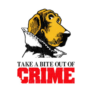 McGruff the Crime Dog - Take A Bite Out Of Crime T-Shirt