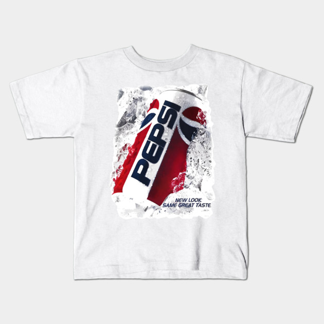 Pepsi - New Look. Same Great Taste. Kids T-Shirt by nicklower