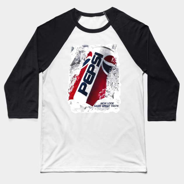 Pepsi - New Look. Same Great Taste. Baseball T-Shirt by nicklower
