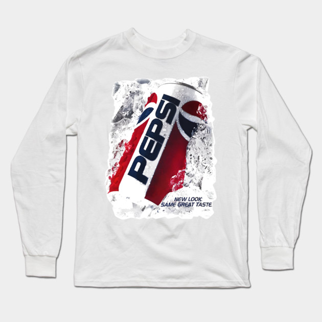 Pepsi - New Look. Same Great Taste. Long Sleeve T-Shirt by nicklower