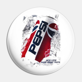Pepsi - New Look. Same Great Taste. Pin