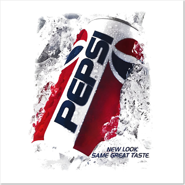 Pepsi - New Look. Same Great Taste. Wall Art by nicklower