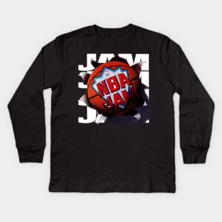NBA JAM - 1993 - Video Game Kids Long Sleeve T-Shirt