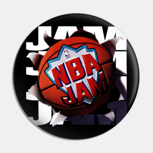 NBA JAM - 1993 - Video Game Pin