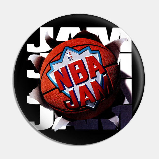 NBA JAM - 1993 - Video Game Pin by nicklower