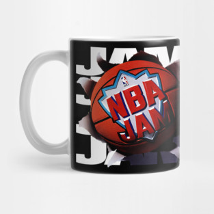 NBA JAM - 1993 - Video Game Mug