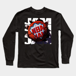NBA JAM - 1993 - Video Game Long Sleeve T-Shirt