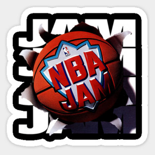 NBA JAM - 1993 - Video Game Magnet