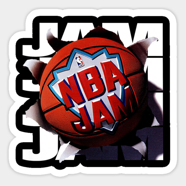 NBA JAM - 1993 - Video Game Magnet by nicklower