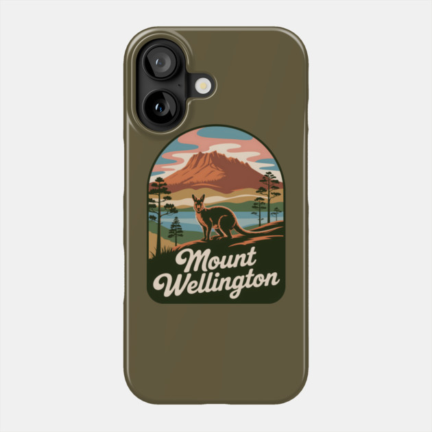 Mount Wellington Phone Case by JessArty