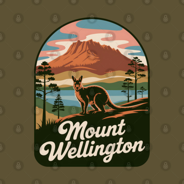 Mount Wellington by JessArty