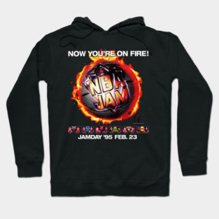 NBA JAM Tournament Edition - 1994 - Video Game Hoodie