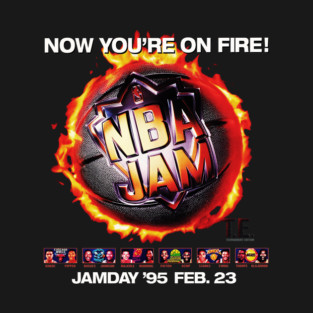NBA JAM Tournament Edition - 1994 - Video Game T-Shirt