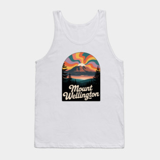 Mount Wellington – Dramatic Sky Landscape Art Tank Top