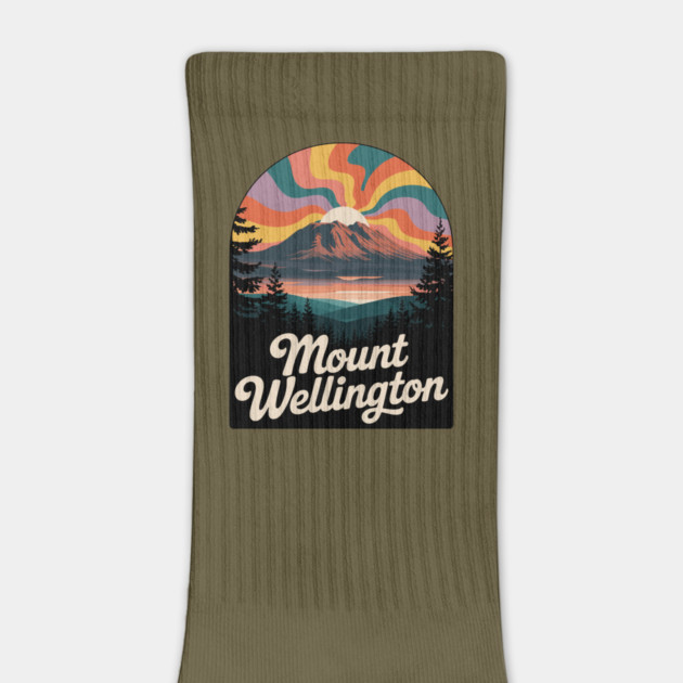 Mount Wellington – Dramatic Sky Landscape Art by JessArty