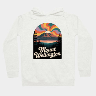 Mount Wellington – Dramatic Sky Landscape Art Hoodie