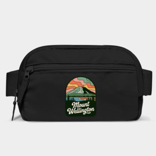 Mount Wellington – Rounded Scenic Nature Badge Bag