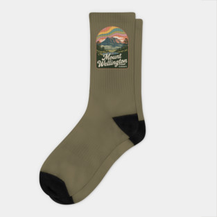 Mount Wellington – Classic Scenic Art Socks