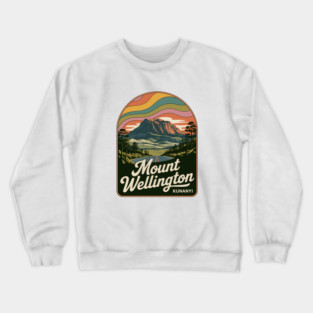 Mount Wellington – Classic Scenic Art Crewneck Sweatshirt