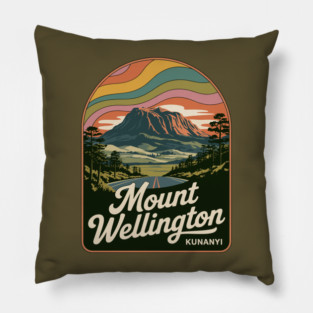 Mount Wellington – Classic Scenic Art Pillow