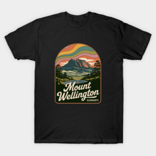 Mount Wellington – Classic Scenic Art T-Shirt