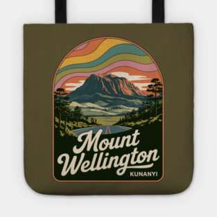 Mount Wellington – Classic Scenic Art Tote